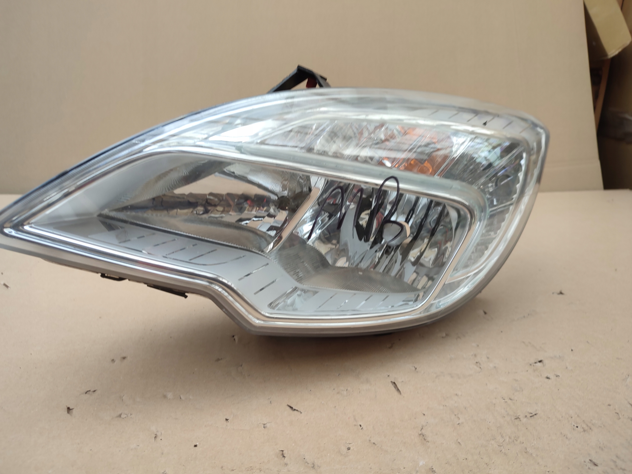 REFLEKTOR light left front left front OPEL MERIVA B ANGIELSKA 13253631