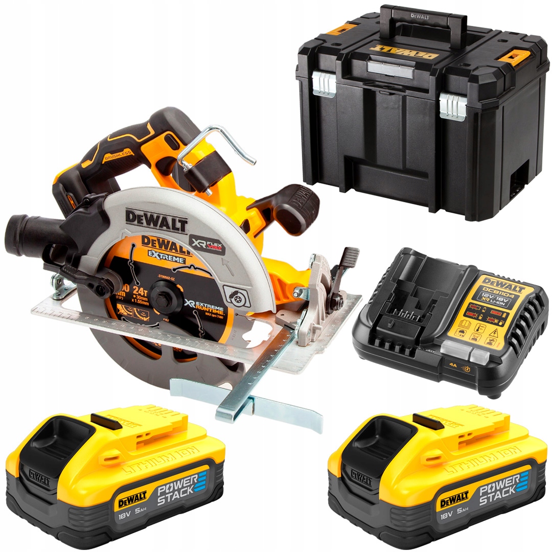 Piła Pilarka Tarczowa Dewalt DCS573H2T Flexvolt Advantage 190mm 2x5,0Ah 18V