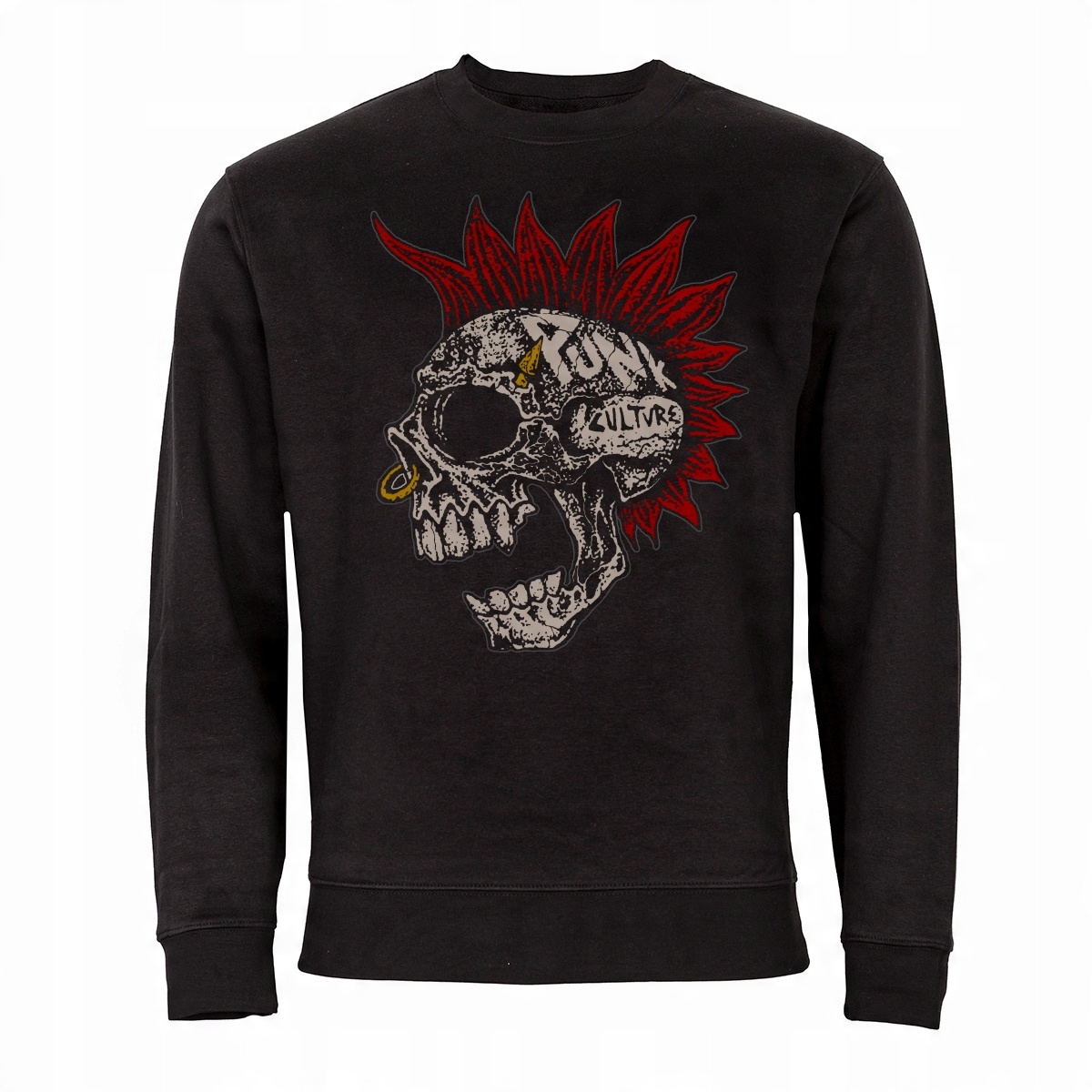

Czarna Bluza Muzyczna Dla Muzyka Punk Culture