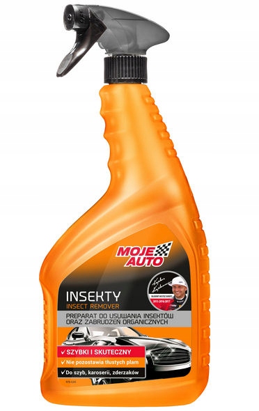 

Moje Auto Płyn do usuwania insektów owadów 750ml