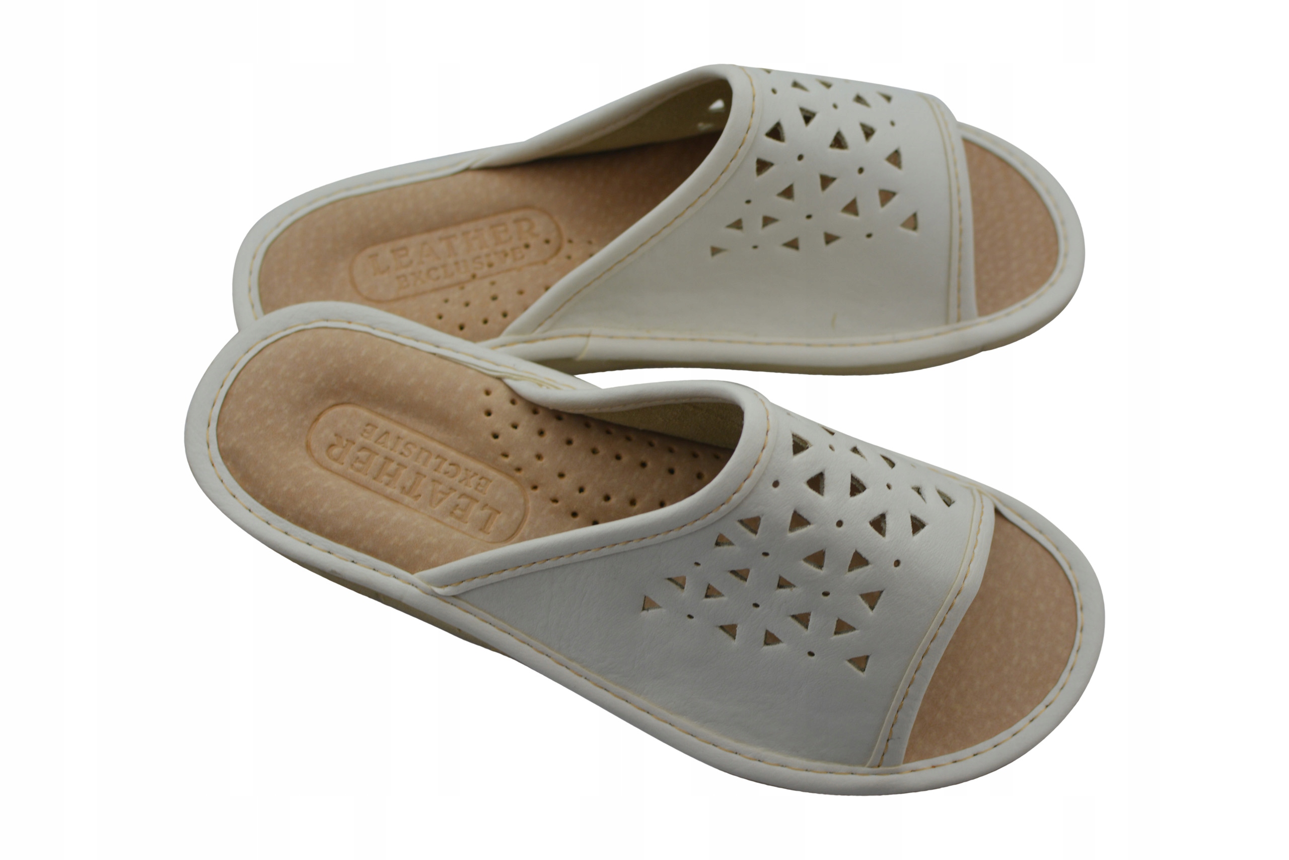 

Pantofle Kapcie Damskie Skórzane Klapki Góralskie