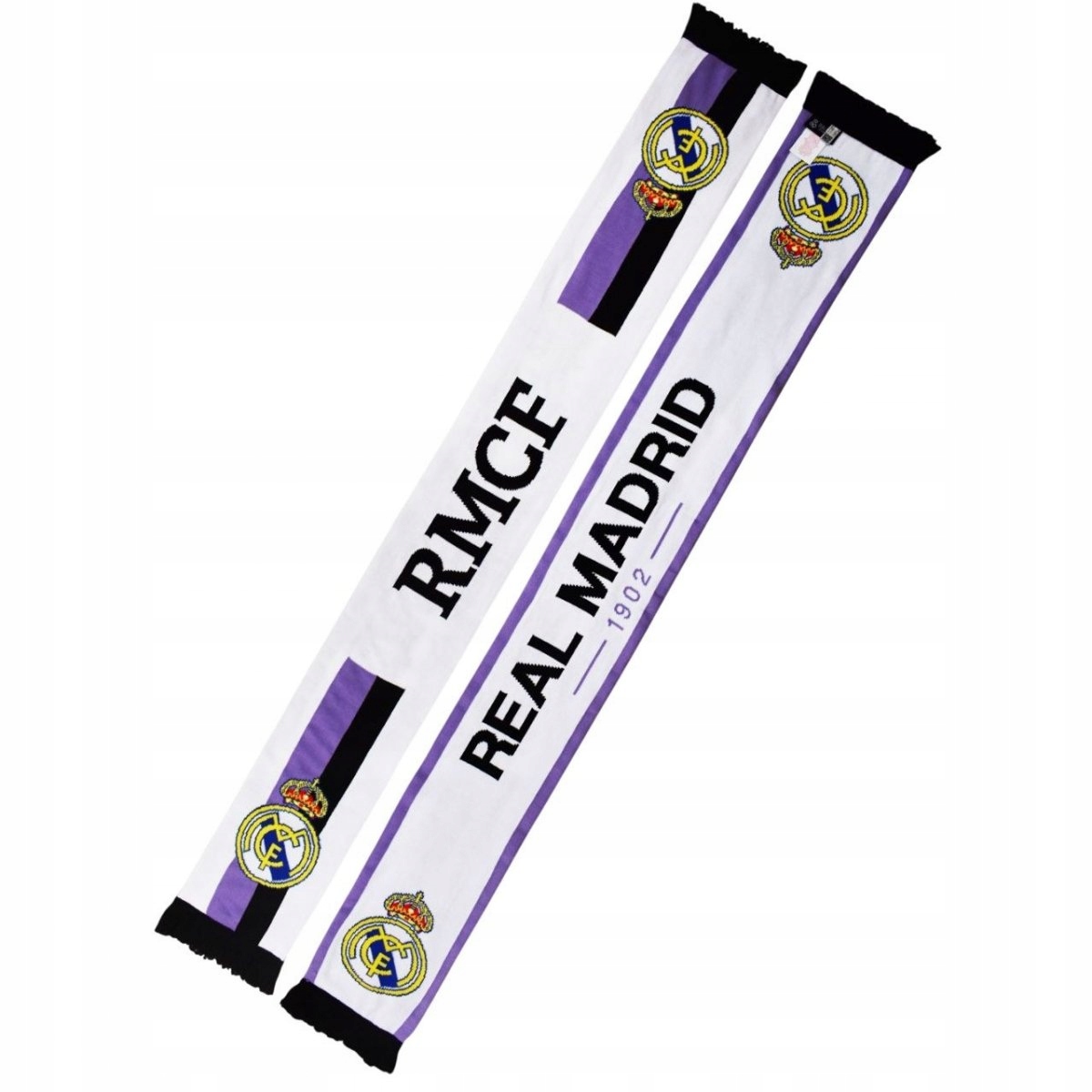 Real Madrid šála fanouška oboustranná Double Knitted Scarf 12TH RM4BUFD12 wi