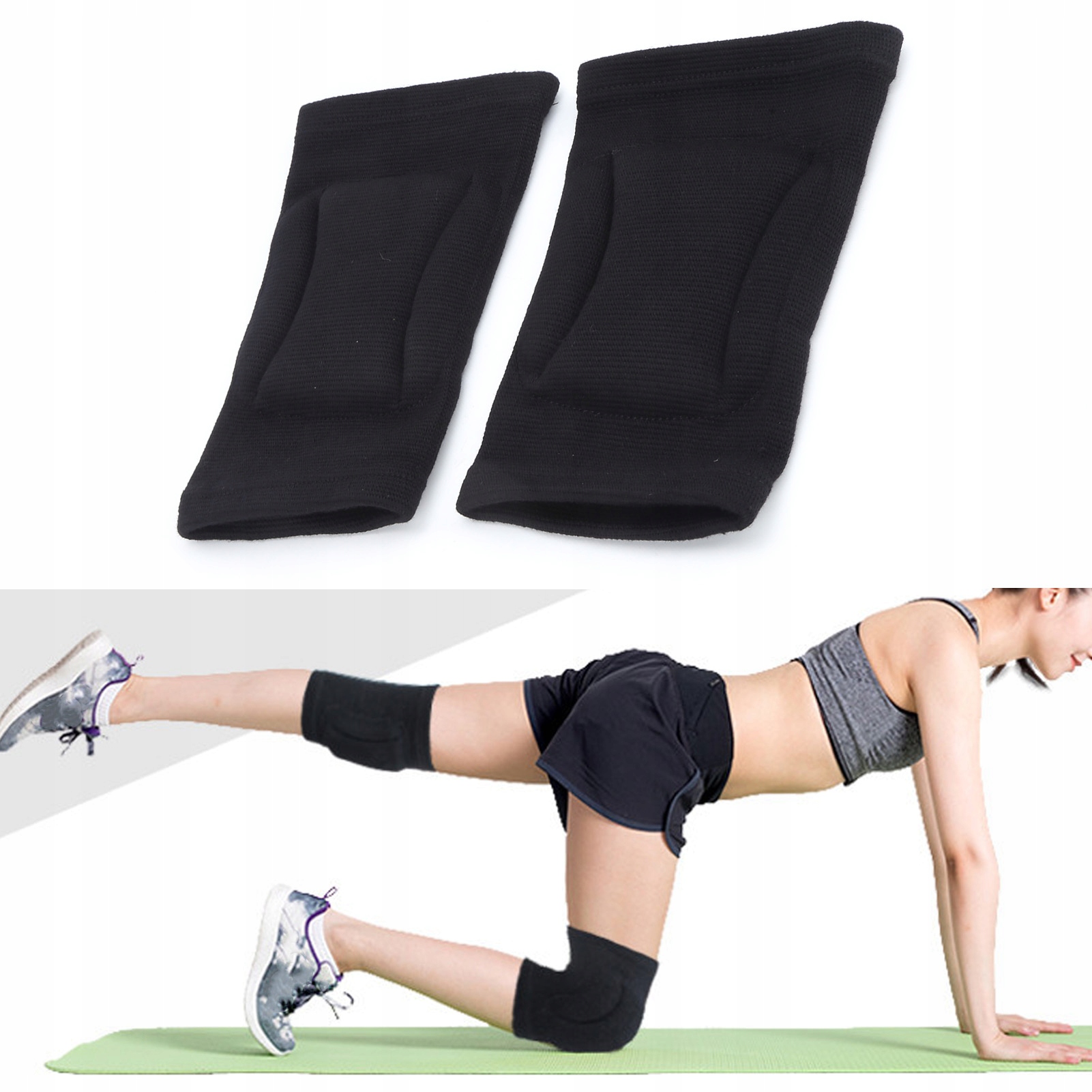 NAKOLANNIKI OCHRANIACZE KOLANA OCHRONNE M CZARNE