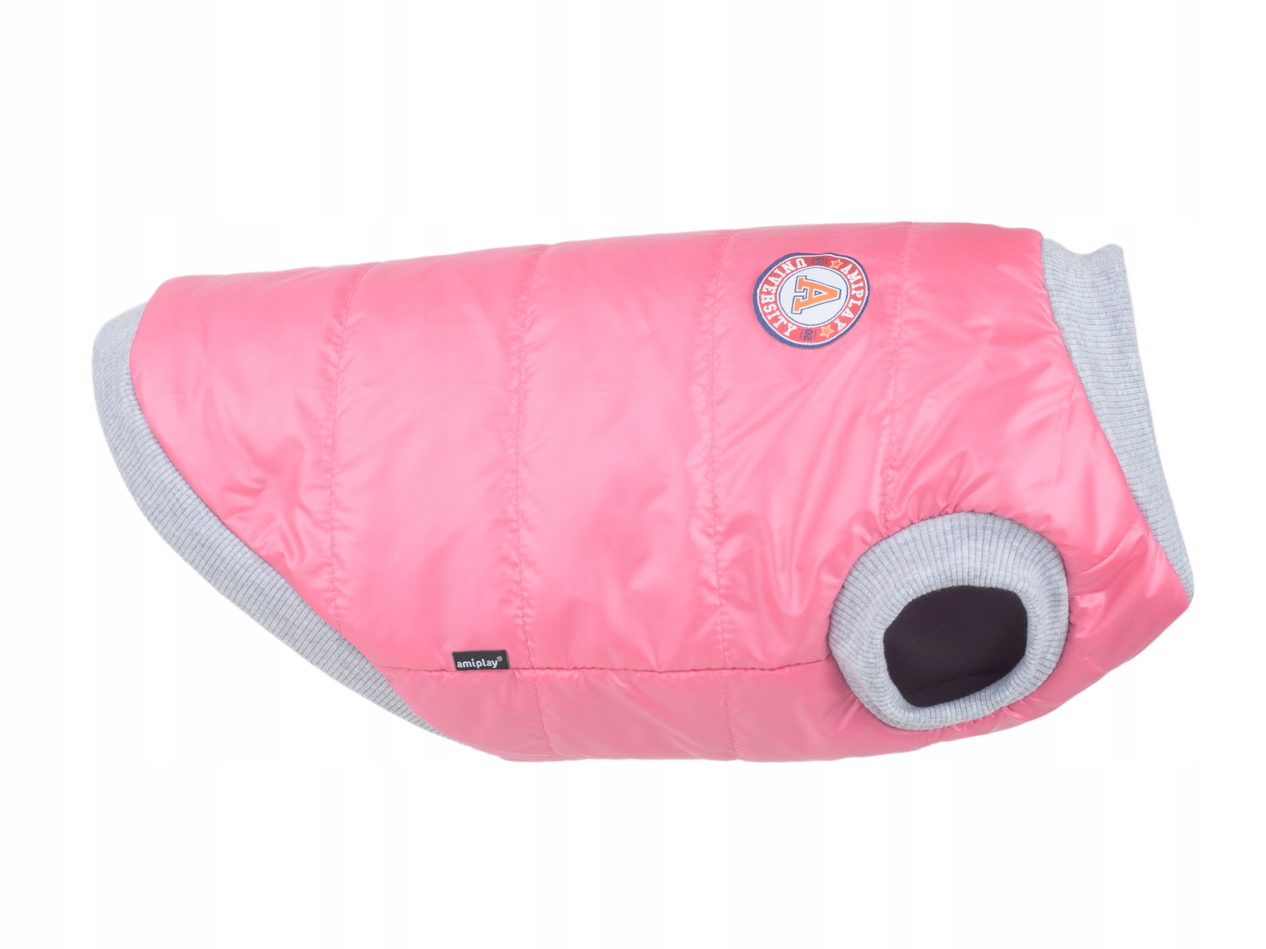 

amiplay Bronx Kurtka puchowa dla psa 37 cm Różowa