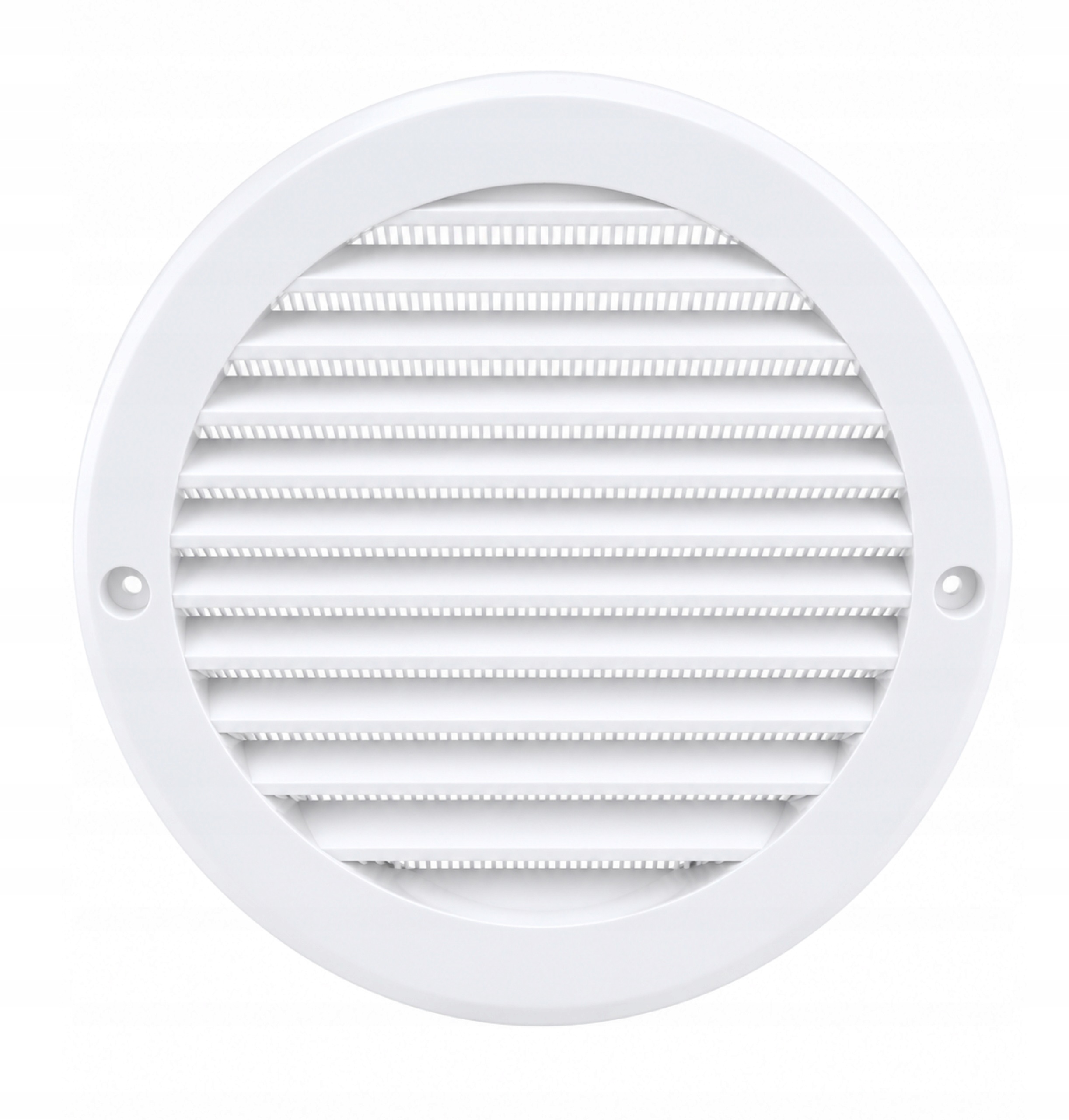 Ventilační mřížka Przybysz Kulatá Fi 160 mm Síť proti hmyzu Bílá