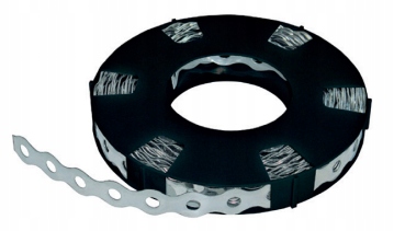 

Taśma montażowa perforowana 10m x 12mm w obudowie