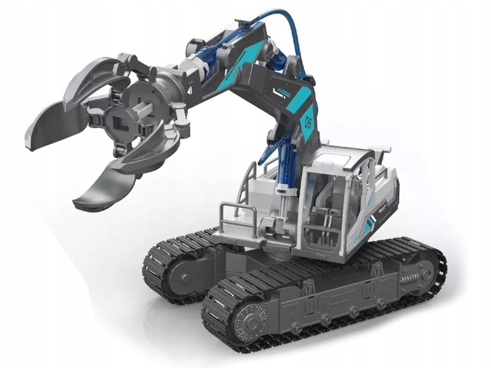 Zestaw 6w1 Maszyny Koparka Gąsiennicowa DIY Model 12420