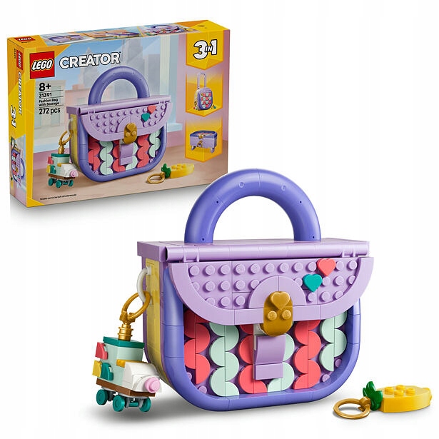 Lego Creator 3v1 31391 Módní kabelka s úložným prostorem