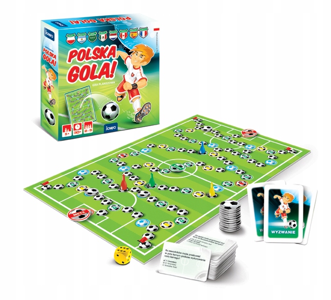 Polska Gola! Jawa Gra Planszowa Dla Dzieci 6 Lat Planszówka Familijna