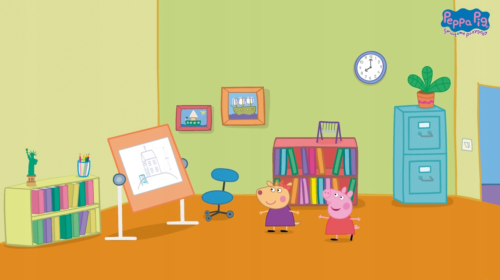 ŚWINKA PEPPA ŚWIATOWE PRZYGODY / NOWA / PL / SWITCH / KARTDRIDŻ Wydawca Outspark