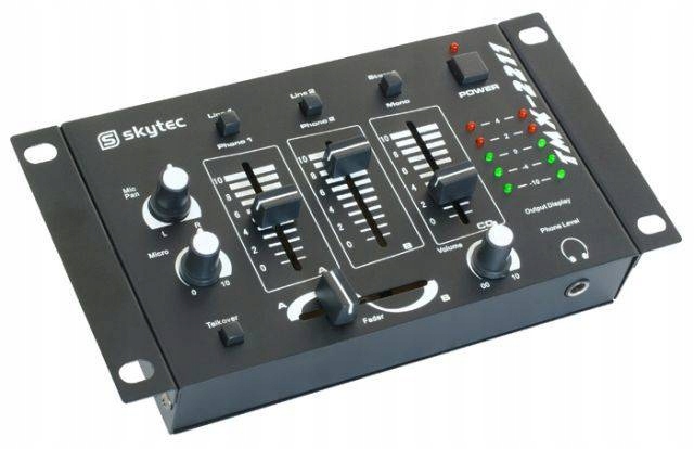 Mobilny Mikser 4-kanałowy dla DJ'a Karaoke