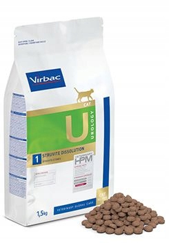 Levně Vet Hpm Cat Urology Struvite Dissolution U1 1,5kg