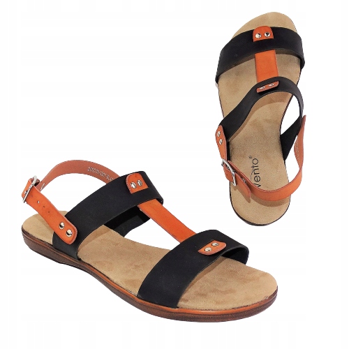 

Buty Sandały Damskie Na Płaskiej Podeszwie r 37