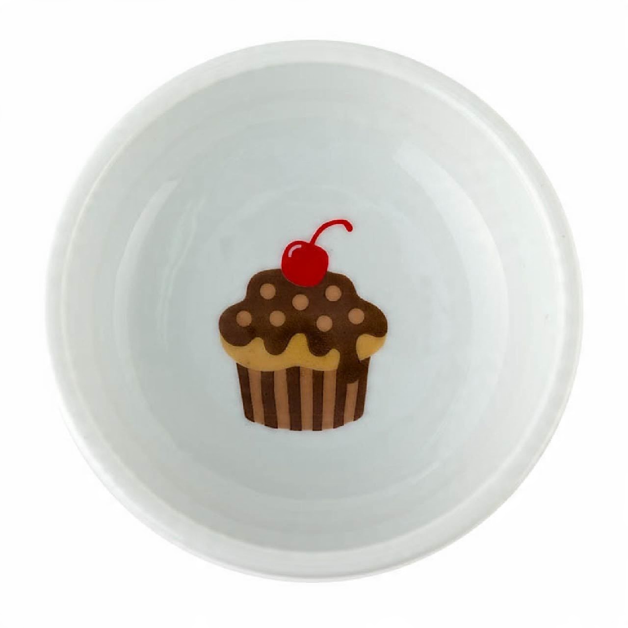 

Ceramiczna Miska dla Kota Wysoka Necoichi Cupcake