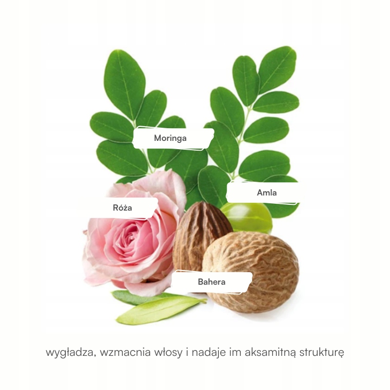 Intensywnie odżywczy olejek do włosów Khadi - Róża Marka Khadi