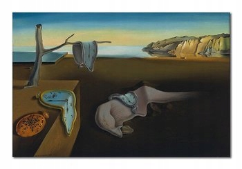 SALVADOR DALI - UPORCZYWOŚĆ PAMIĘCI obraz 60x90 cm