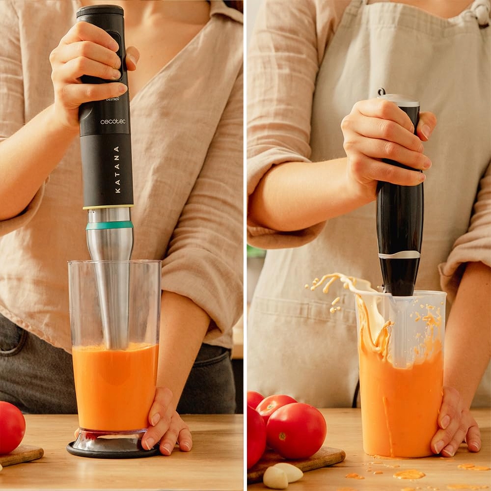 CECOTEC Blender Ręczny Katana 15 TotalDestroy 1500W 21 Prędkości Turbo — miniatura 5