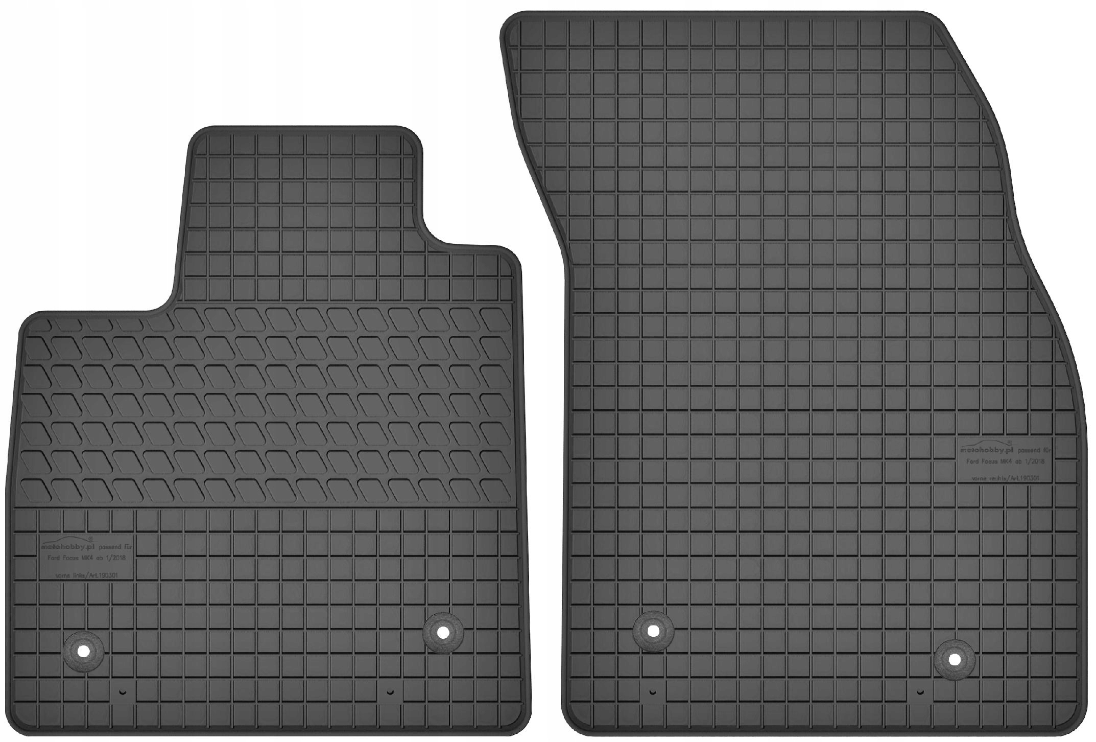

Dywaniki gumowe przody do Ford Focus MK4