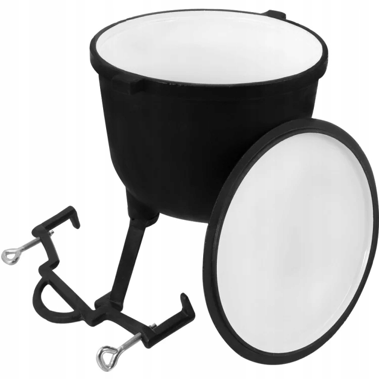 Kociołek stojący KlonBerg 5 l BIAŁY EMALIOWANY KB9902 Pojemność 5 l