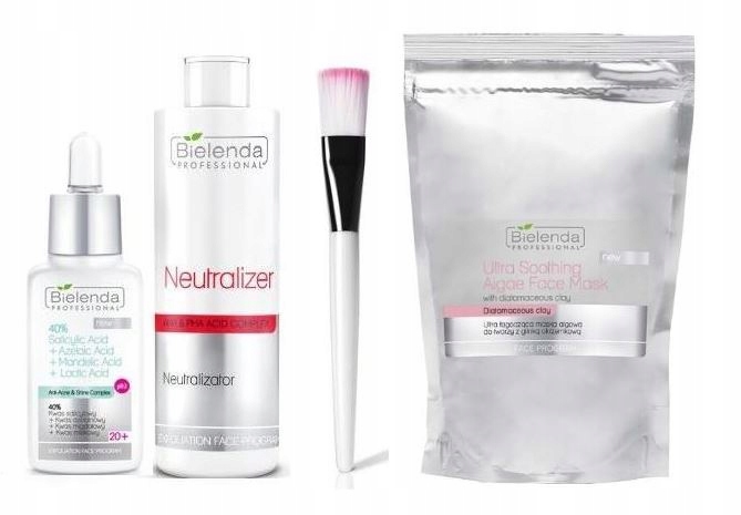 Bielenda Kwas Salicylowy 40%+NEUTRALIZATOR+MASKA