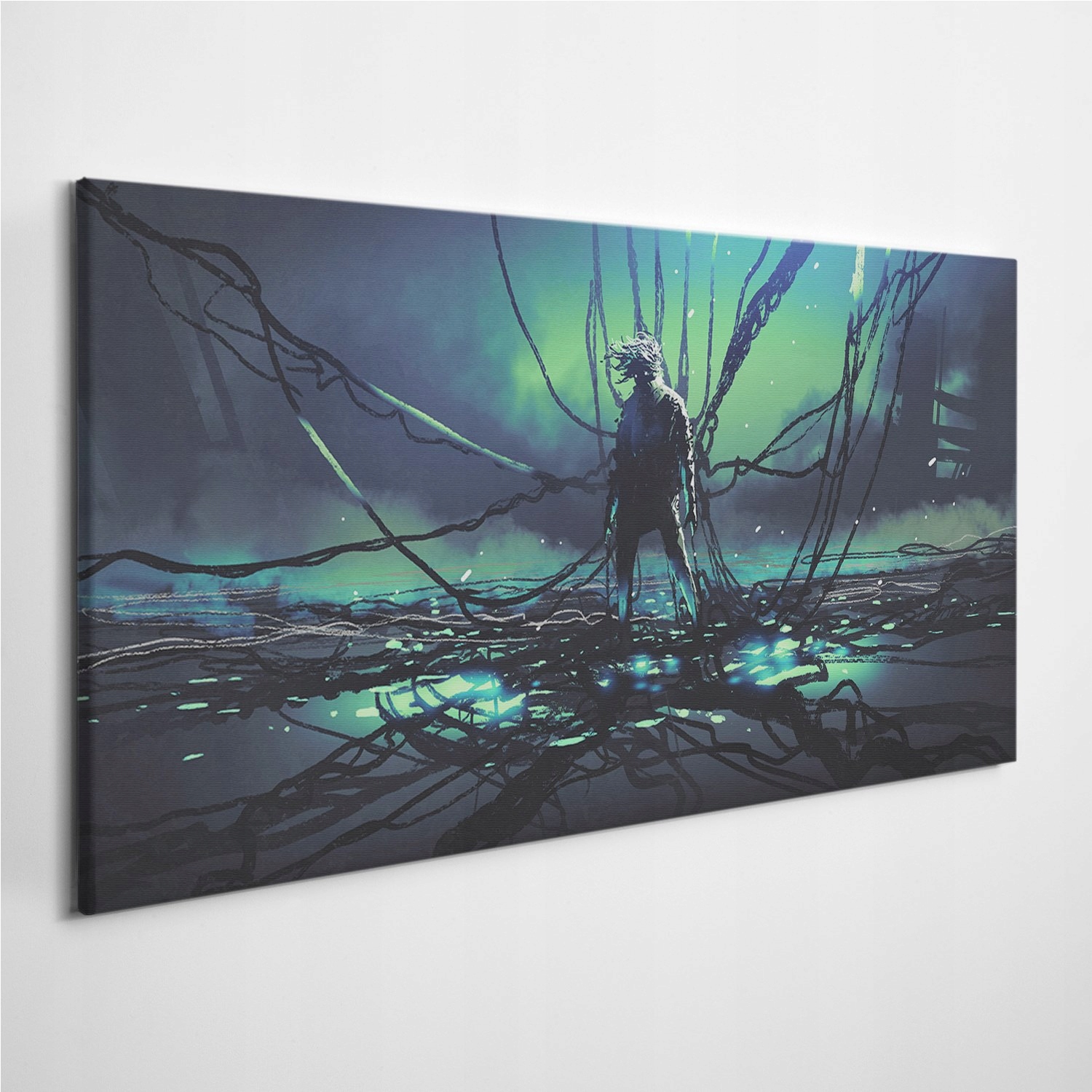 

Foto-obraz na ścianę Futurystyczne Kable 100x50 cm