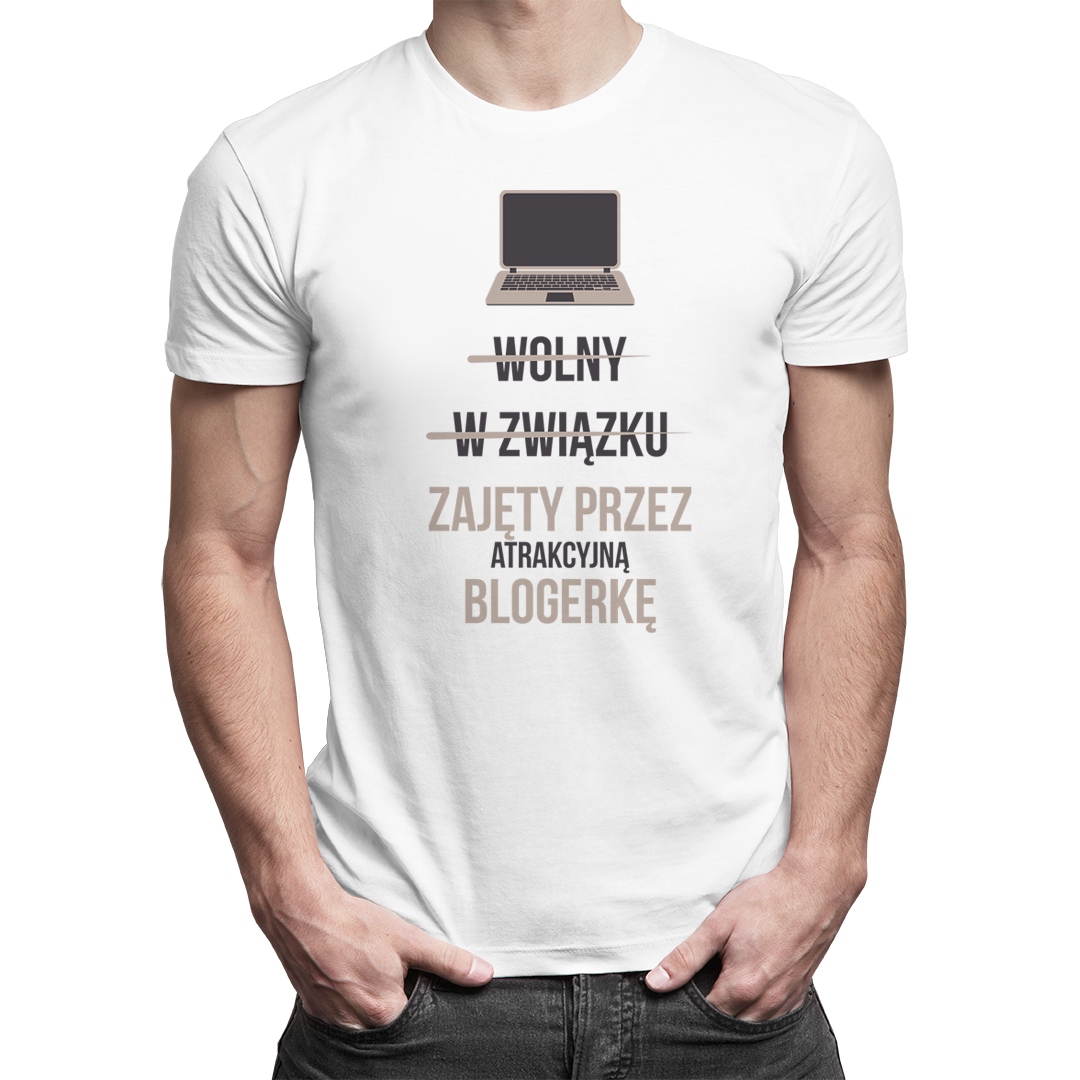 

Wolny W związku Zajęty - koszulka dla niego