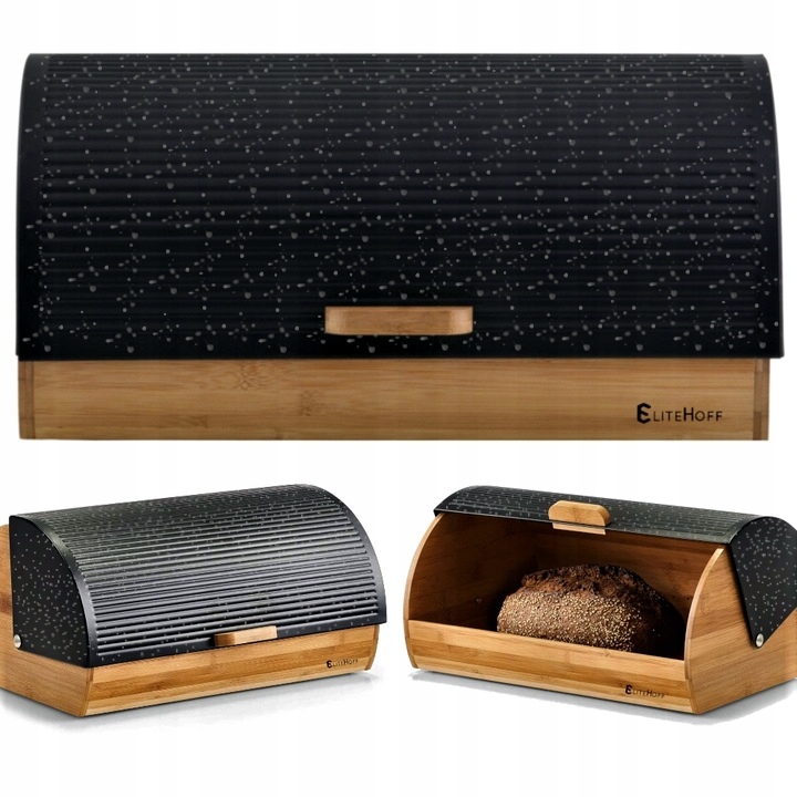 CHLEBAK POJEMNIK NA CHLEB PIECZYWO MARMURKOWY DUŻY STOPKI ANTYPOŚLIZGOWE Rodzaj jednoczęściowy