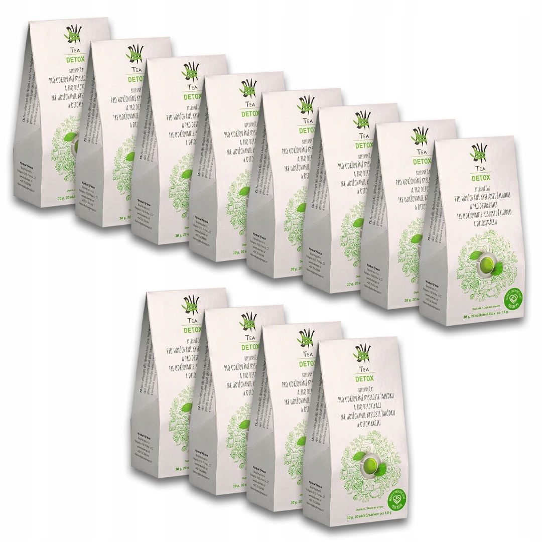 Levně Bw Tea Detox detoxikační čaj 20 x 1,5g 217-126