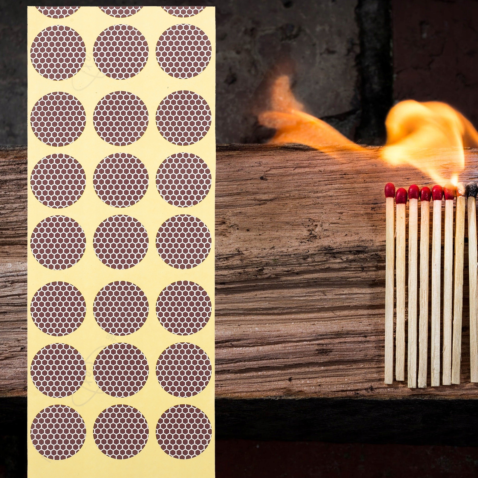 NOŚNIK ZAPAŁEK NA PAPIERZE DO RZEMIOSŁA SAMOPRZYLEPNY, LEKKI I PRZENOŚNY Kod producenta 18077419