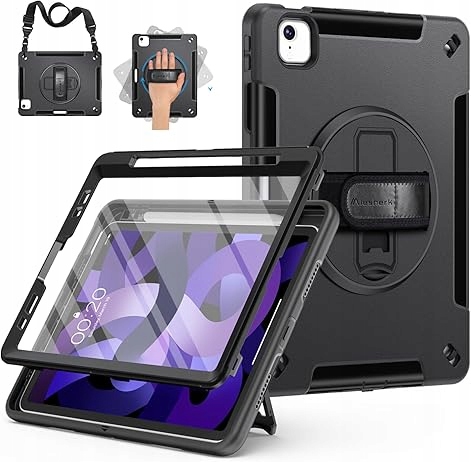 Pouzdro Pro Ipad Air 5, 10.9 Palce, Odolné Ochranné, Držák, Otočný Stojánek Case