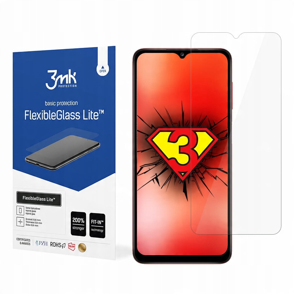 

Szkło do Samsung Galaxy A12 3mk FlexibleGlass Lite