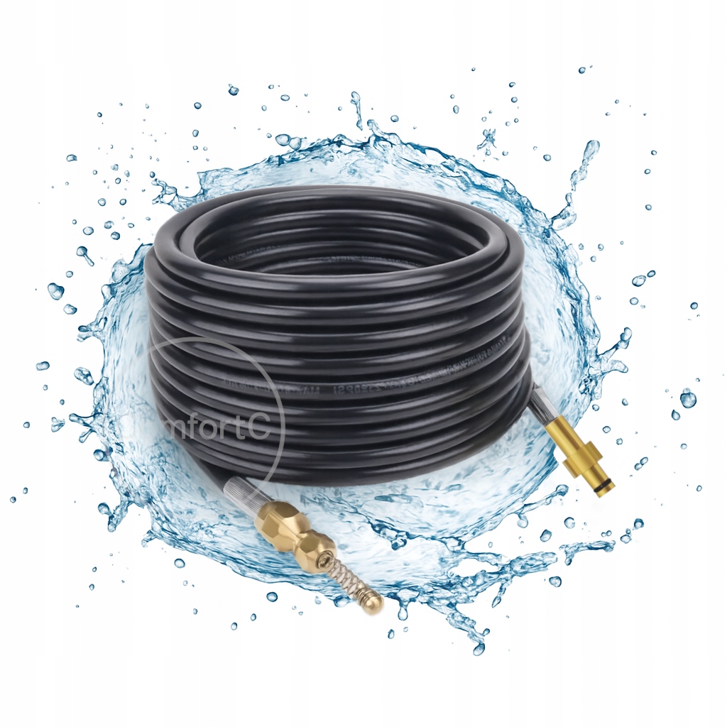 Żmijka Dewalt 25M Wąż Do Udrażniania Kanalizacji I Rur Pod Ciśnieniem Wody