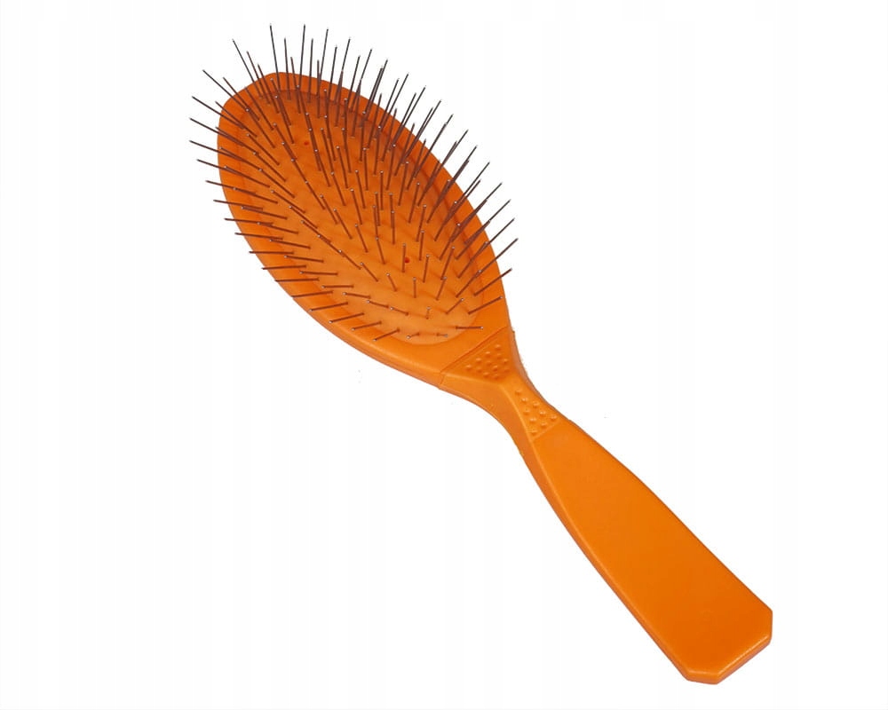 Levně Kartáč Pin Brush velký (M) oranžový, měkký značky Madan's