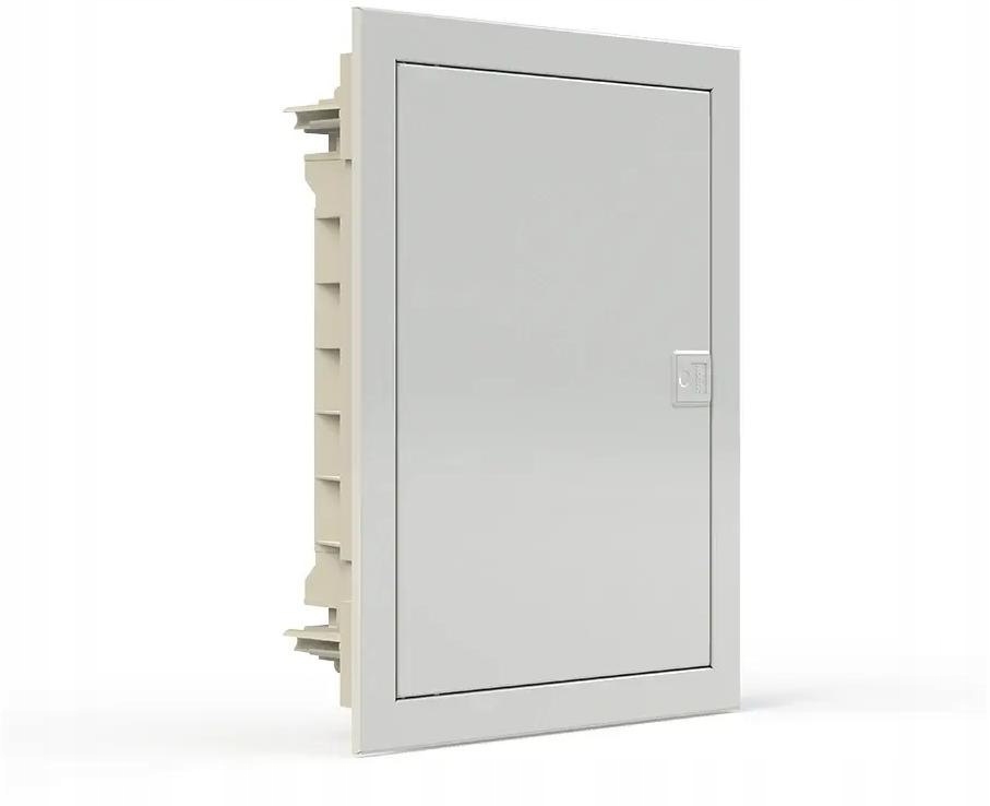 Plastová Instalační Skříň S Kovovými Dveřmi, Podomítková, IP40, 1 Rz