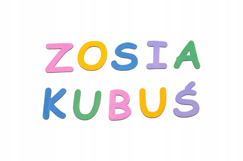 

Kolorowe Litery, Literki Ze Sklejki Do Tablicy