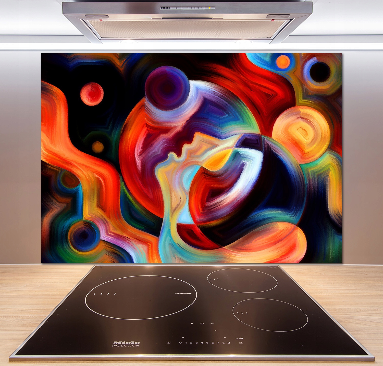

Panel dekor szkło Abstrakcja 100x70 cm + Klej