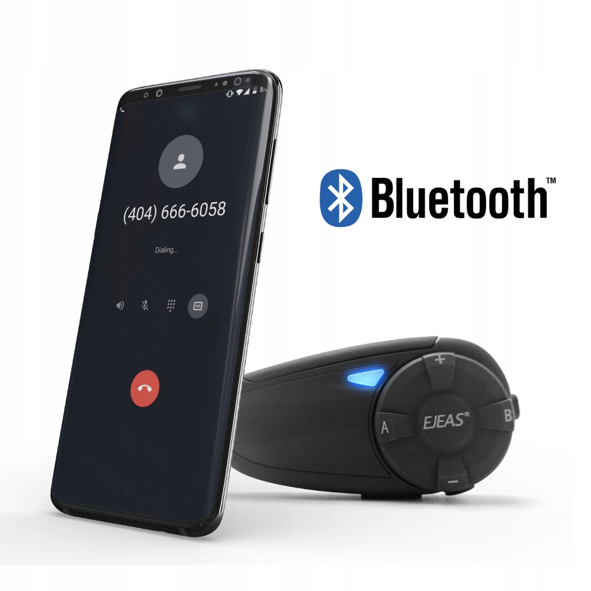 Ejeas Ventphone Interkom Motocyklowy Q7 HQ BT NFC Model Q7