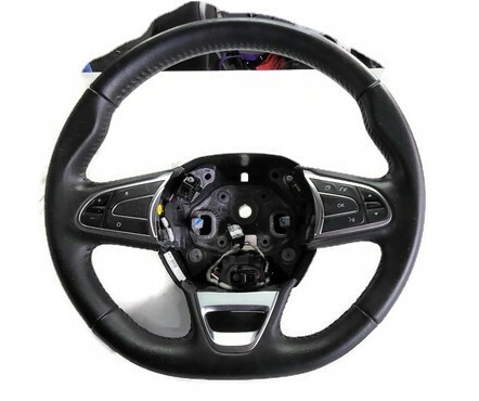 RENAULT MEGANE IV 17r KIEROWNICA SKÓRZANA