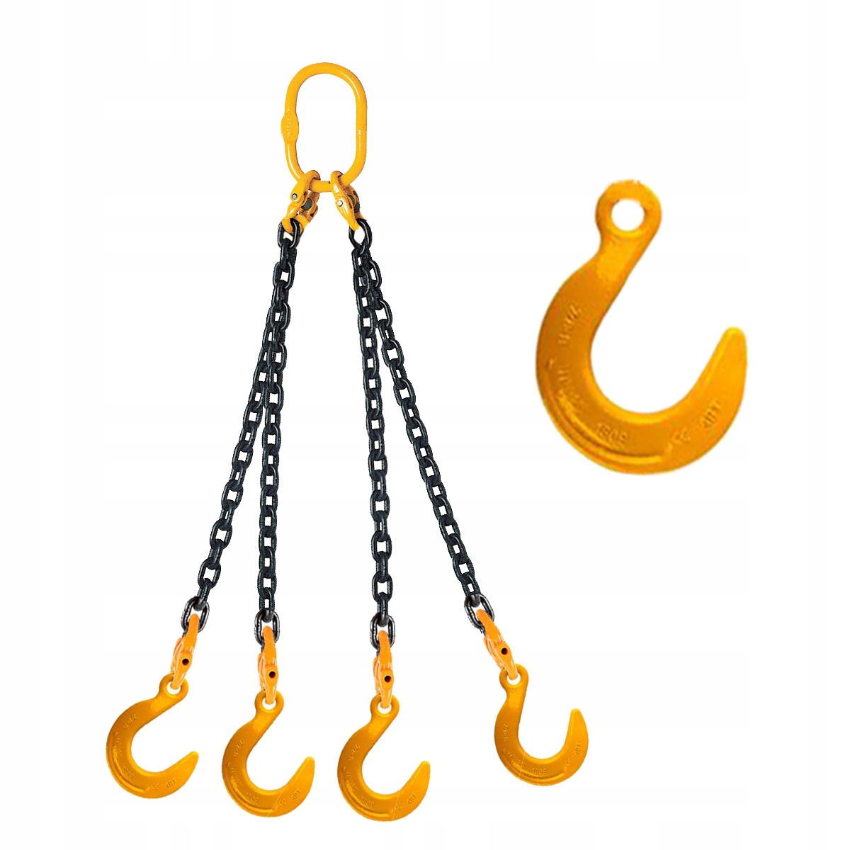 Řetězový závěs pro kontejnerový hák 4C 6,7 t 1 m