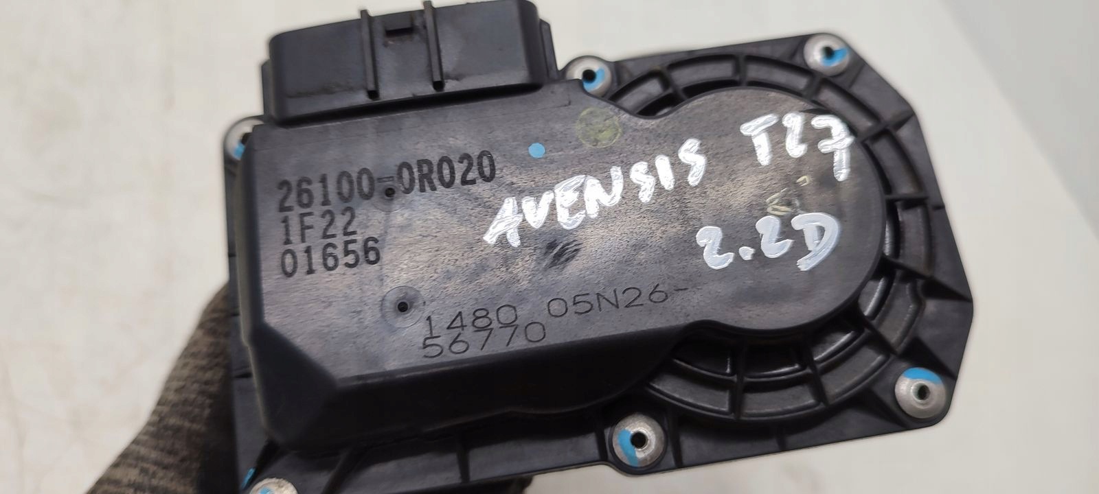 Valvola a farfalla Toyota Avensis T27 2,2 D4D