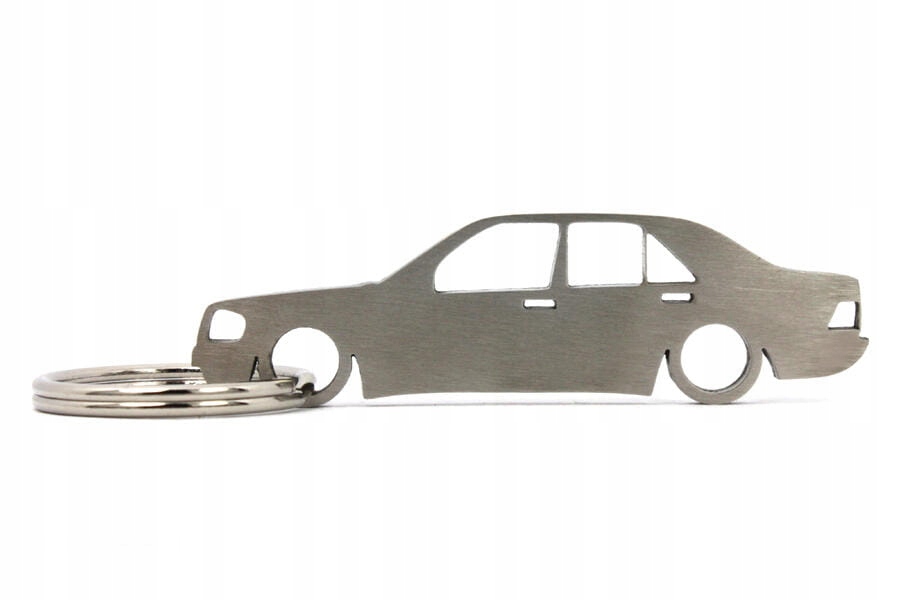 Brelok Mercedes W201 sedan stal nierdzewna