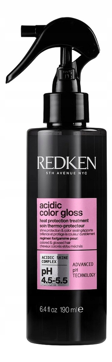 Redken Acidic Color Gloss termoochranný sprej pro barvené vlasy 190 ml