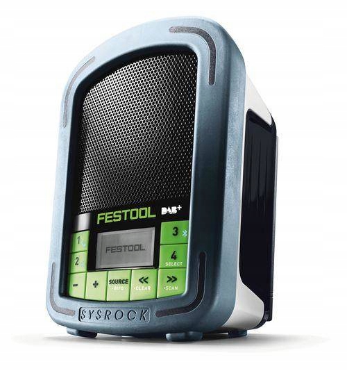 Festool Radio cyfrowe BR 10 DAB+ SYSROCK Komunikacja bluetooth