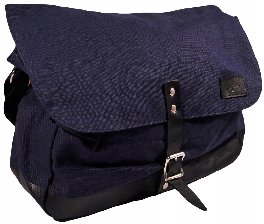 

Lee torba listonoszka na ramię leather Navy Bag
