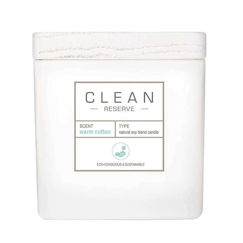 Clean Space Warm Cotton Vonná Svíčka 227 G