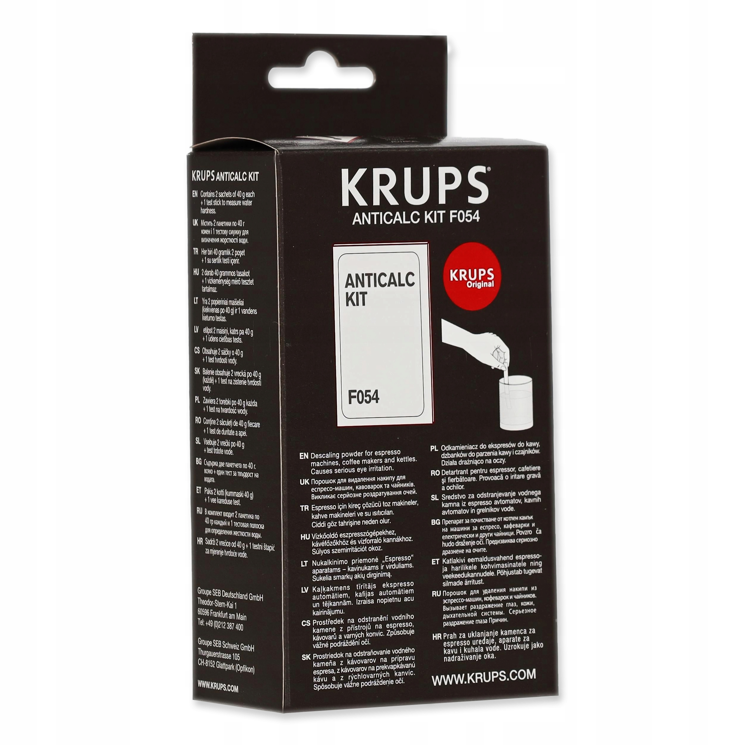 

Odkamieniacz Krups YX103401 F054 2 saszetki