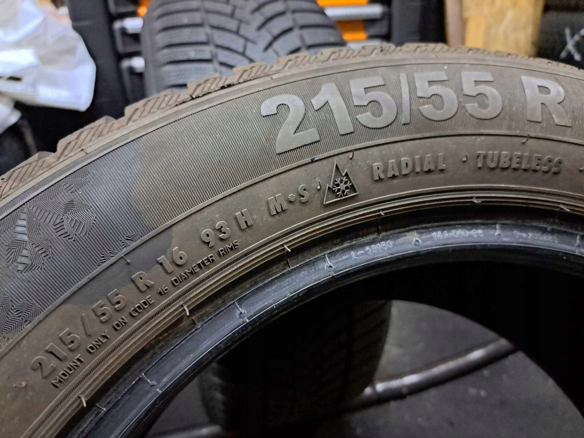 215/55R16 93H Semperit Speed- Grip 3 CENA ZA PARĘ 2018r 6mm Profil opony 55