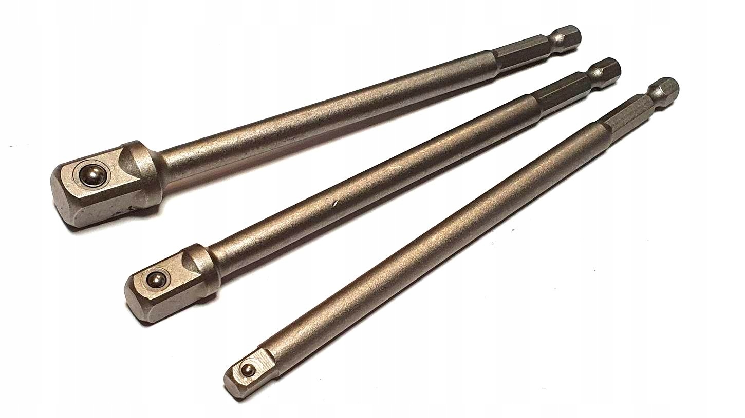 

Adaptery Przedłużki Do Wkrętarki Na Nasadki 3 szt