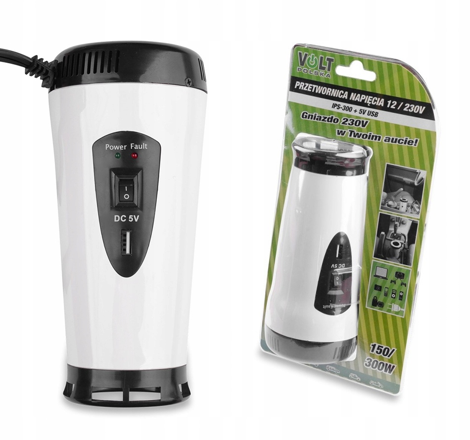 

Przetwornica Napięcia samochodowa 12/230V 300W