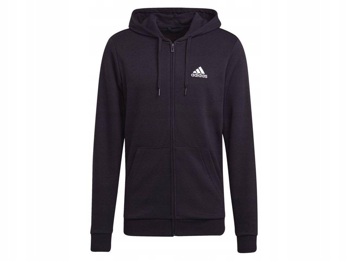 Pánská mikina s kapucí rozepínací Adidas M Bl Ft Fz Hd S